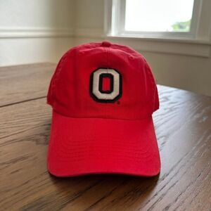 Ohio State Buckeyes Hat Cap Champion Adult Red Baseball Dad Hat